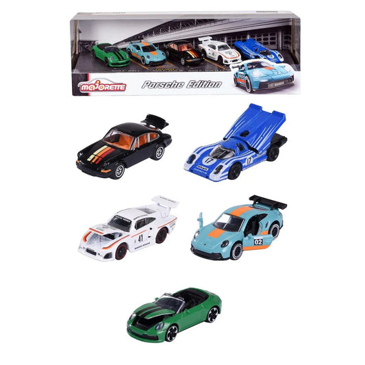 Majorette Porsche Motorsport 5 Pieces Giftpack