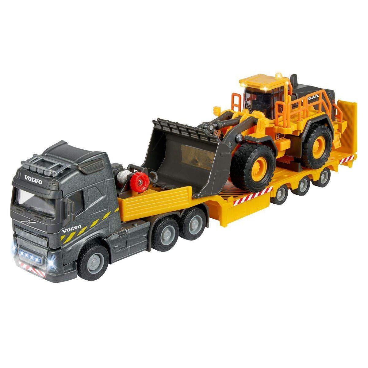 Majorette Volvo Truck + Wheel Loader