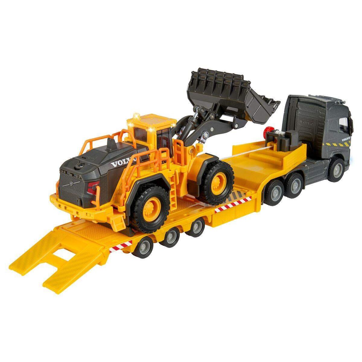 Majorette Volvo Truck + Wheel Loader