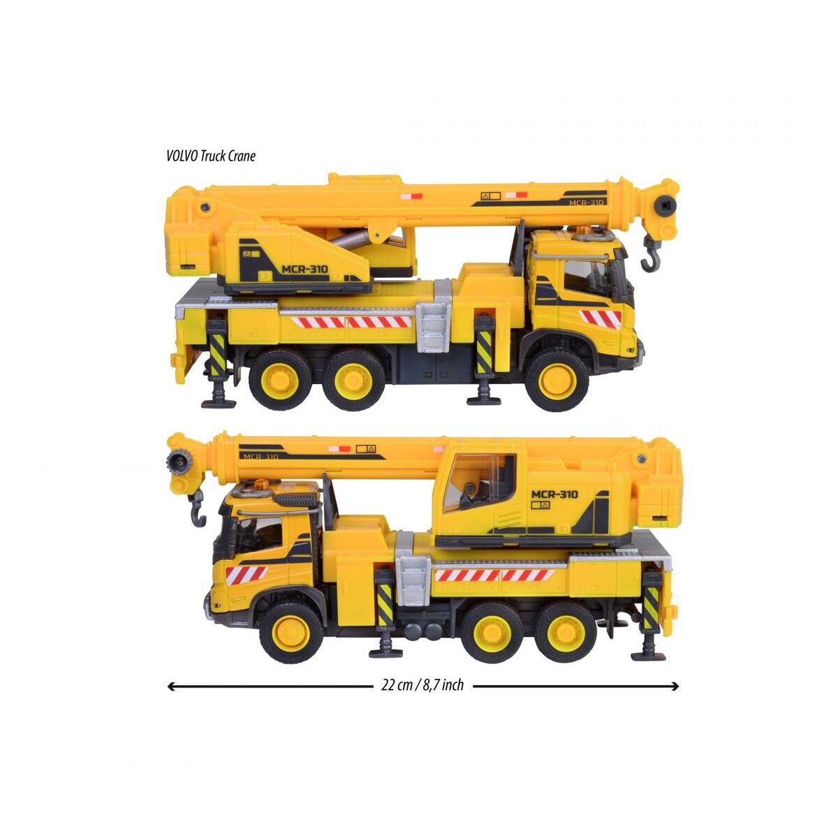 Majorette Volvo Truck Crane