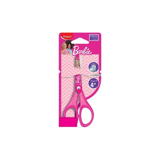 Maped Bastelschere Barbie, rund, 130 mm, pink