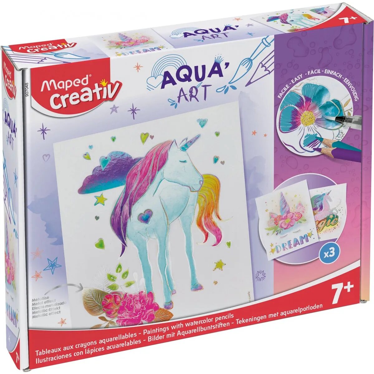 Maped Creativ Ausmal-Set AQUA'ART - Einhorn