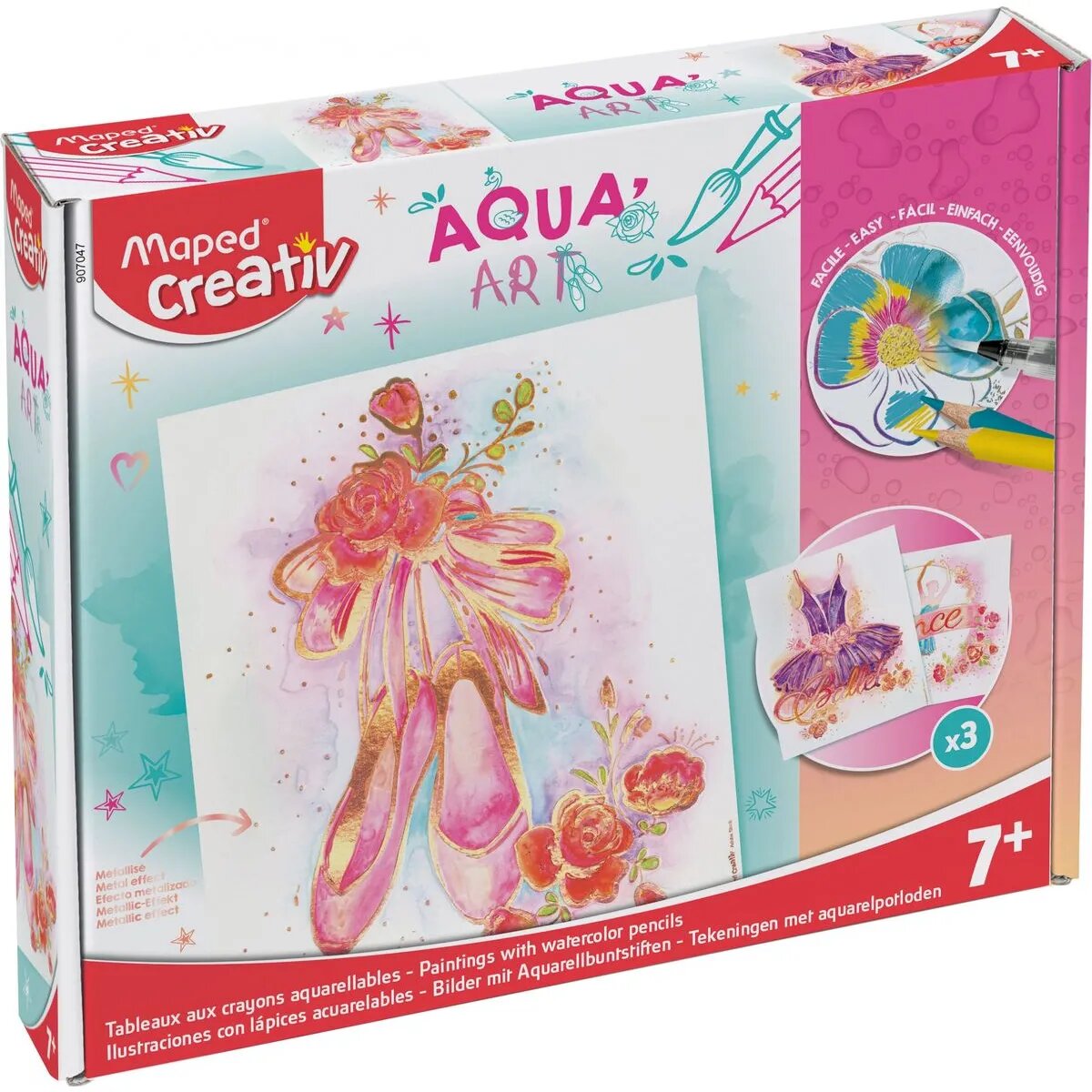 Maped Creativ Ausmal-Set AQUA'ART - Ballerina