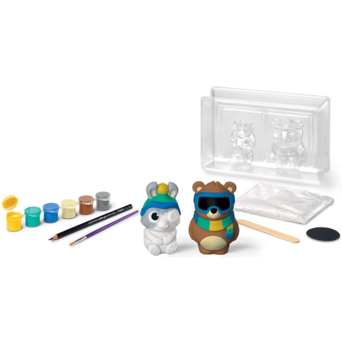 Maped Creativ Gipfsfiguren-Set PLASTER FRIENDS - Winter