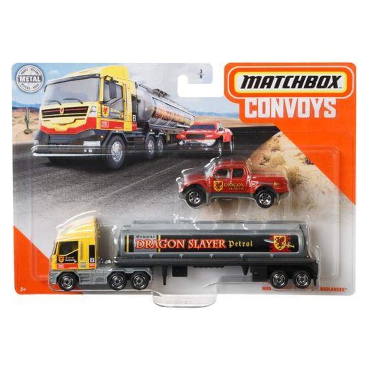 Matchbox Super Convoy Sortiment, 1 Stück, 8-fach sortiert