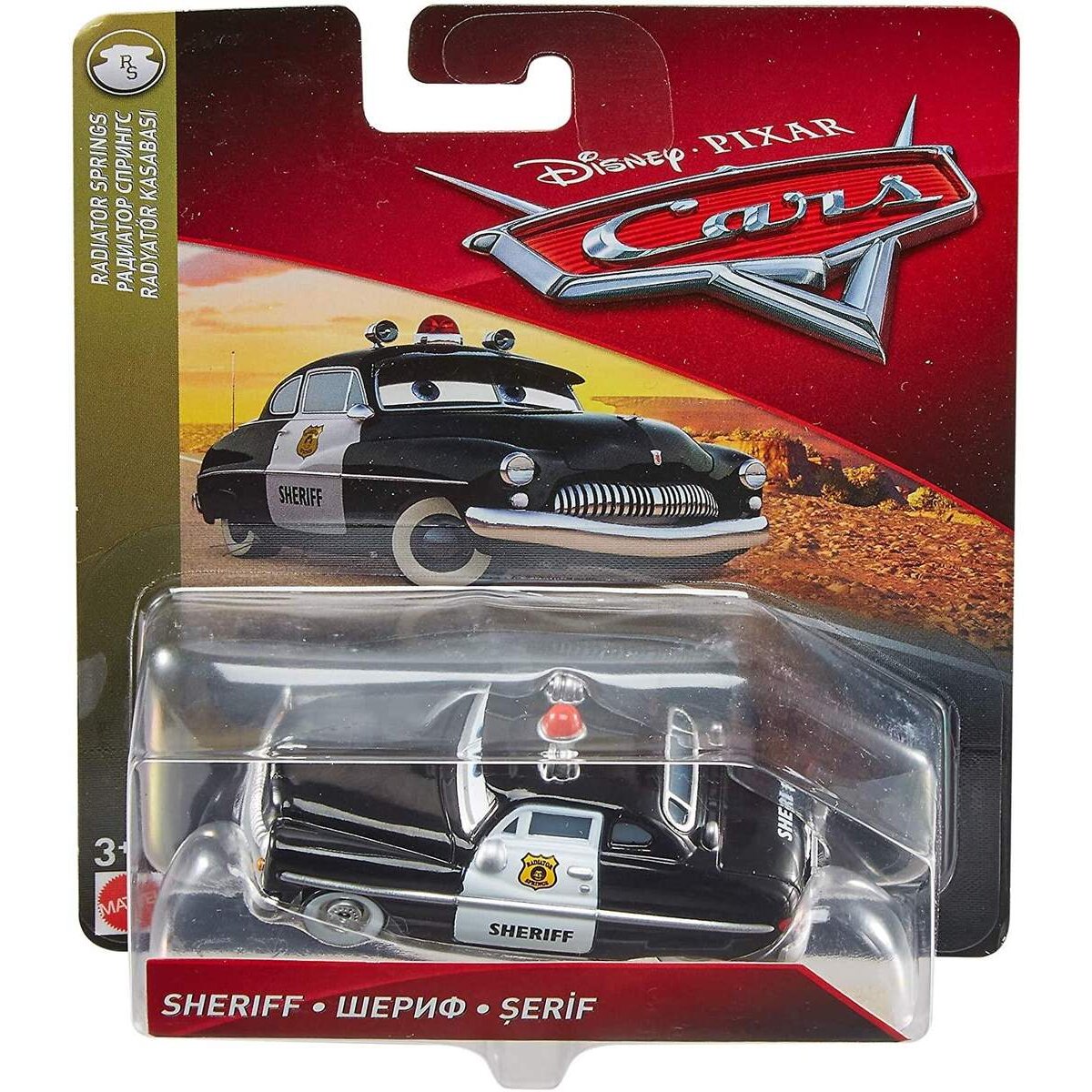 Mattel Disney Cars Die-Cast Sheriff