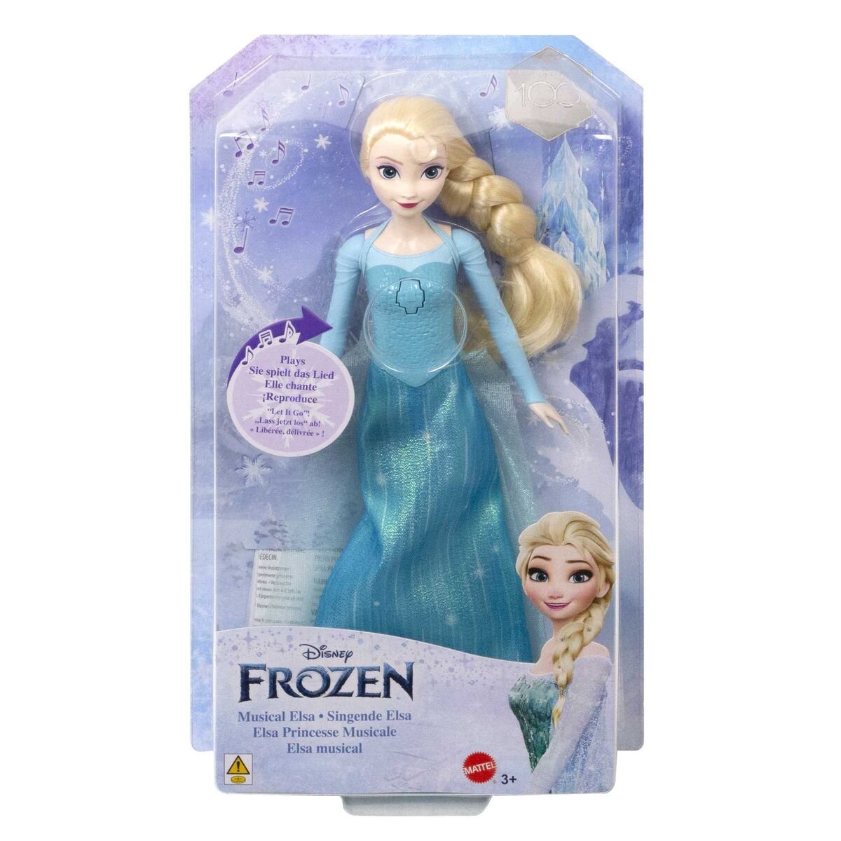 Mattel Disney Die Eiskönigin Singende Puppe Elsa