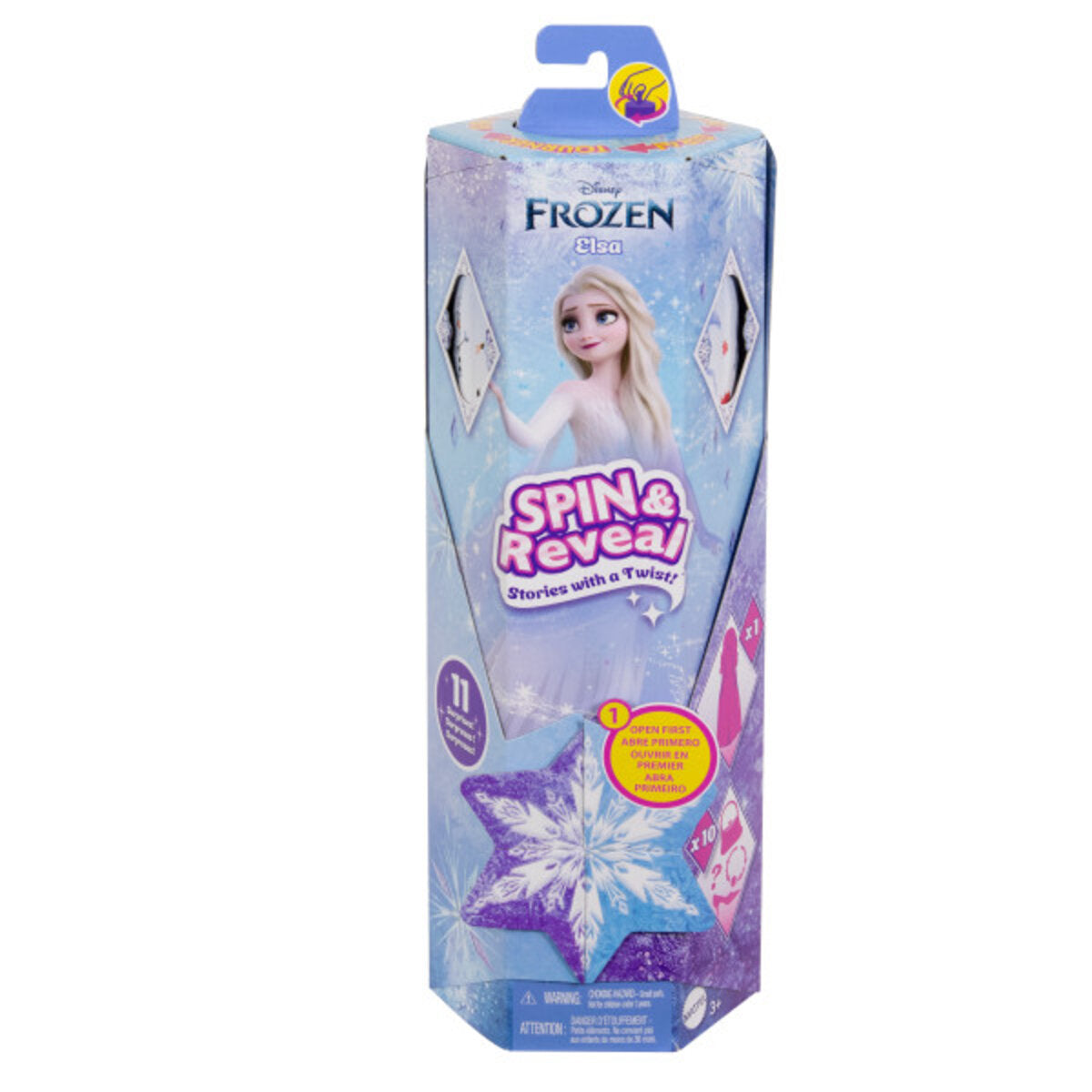 Mattel Disney Die Eiskönigin SPIN & REVEAL Elsa-Puppe