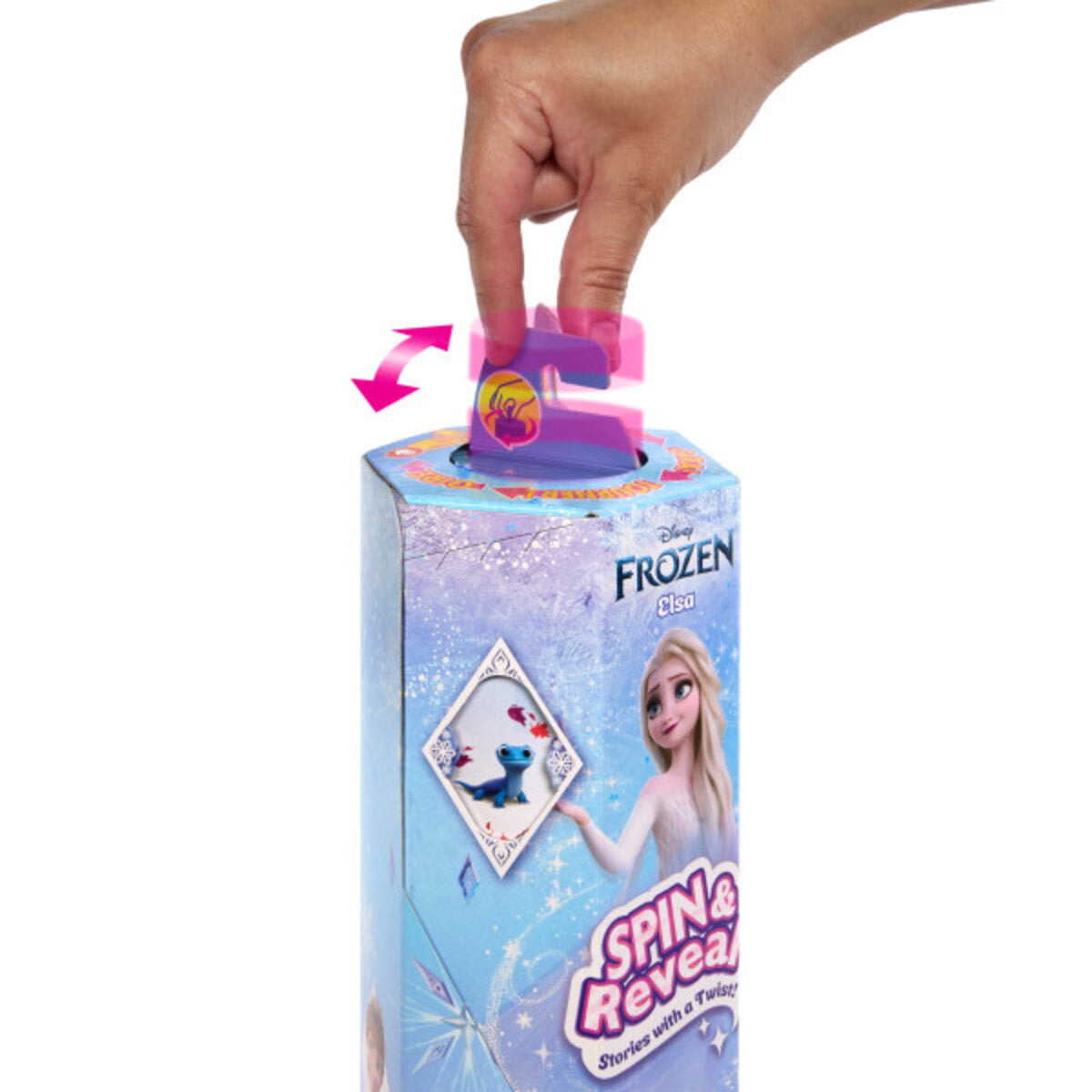 Mattel Disney Die Eiskönigin SPIN & REVEAL Elsa-Puppe