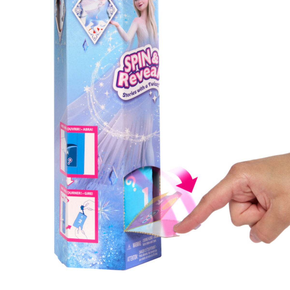 Mattel Disney Die Eiskönigin SPIN & REVEAL Elsa-Puppe