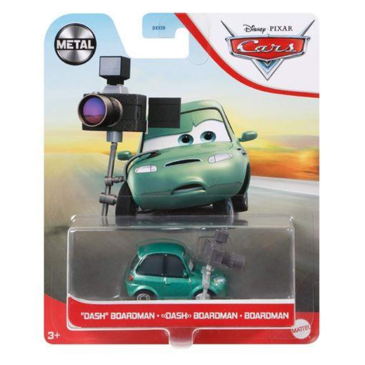 Mattel Disney Pixar Cars "Dash" Boardman