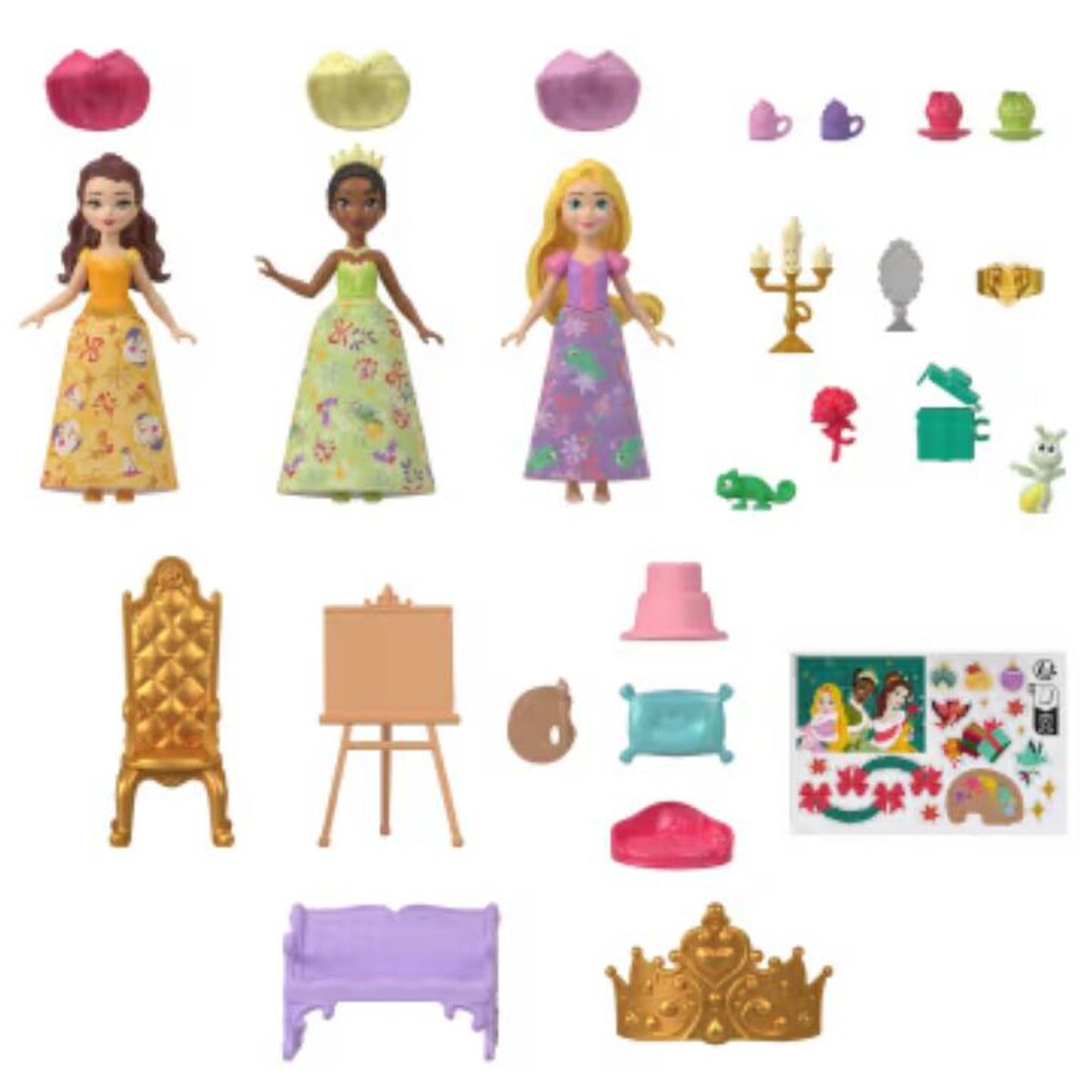 Mattel Disney Princess-Adventskalender mit 24 Tagen voller Überraschungen