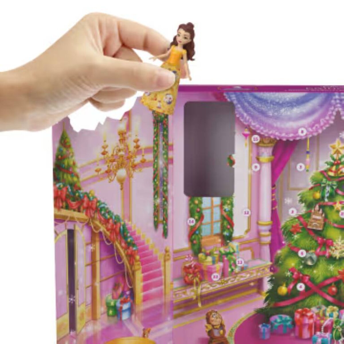 Mattel Disney Princess-Adventskalender mit 24 Tagen voller Überraschungen
