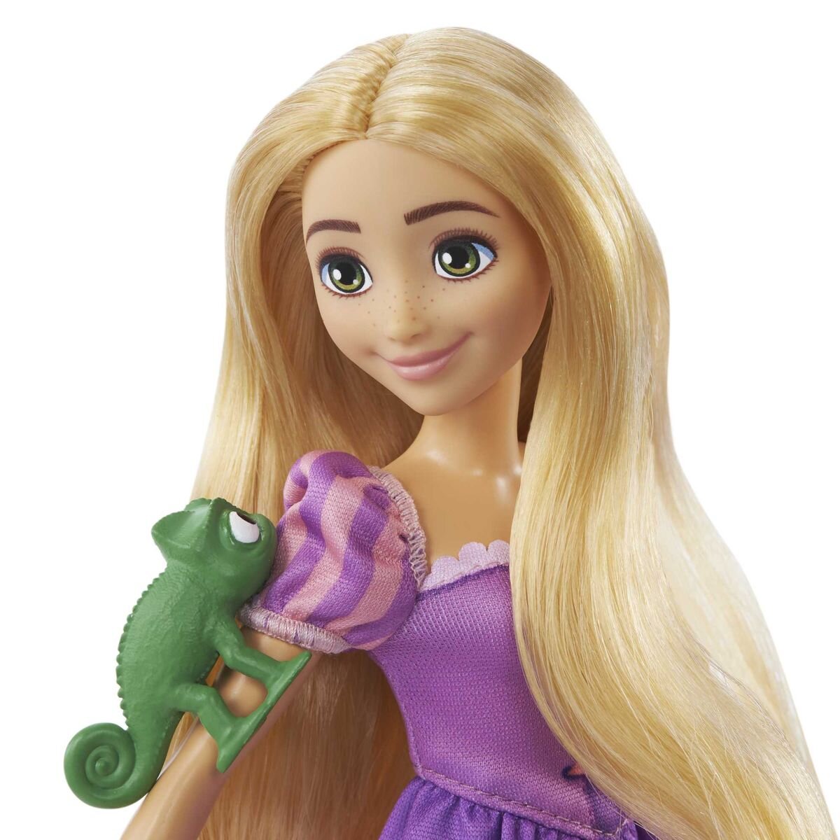 Mattel Disney Princess Rapunzel & Maximus Spielfiguren mit Bratpfannenbürste