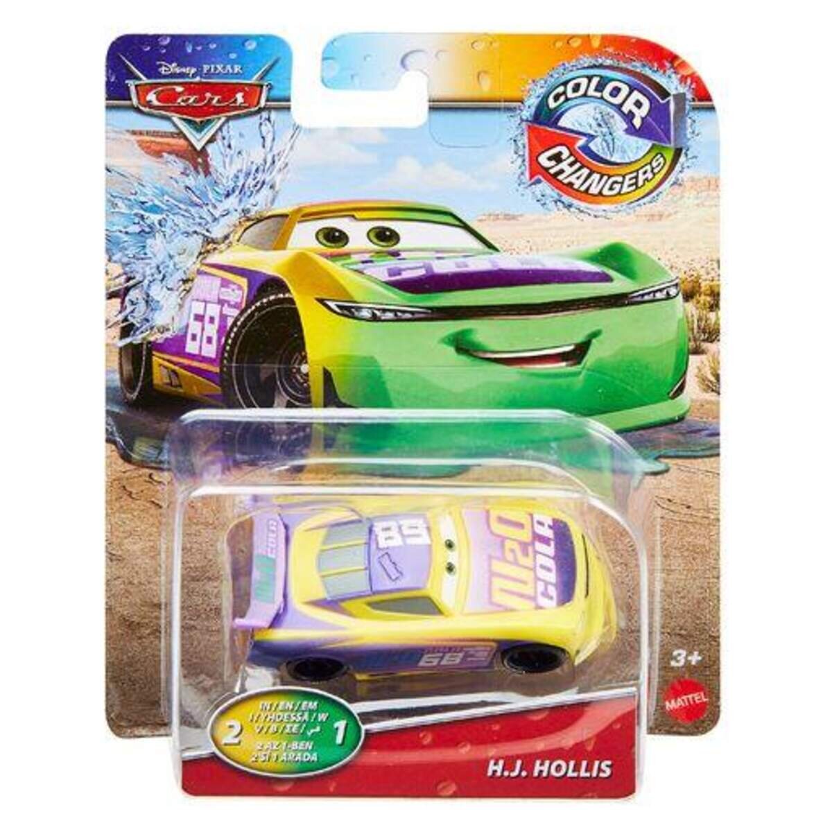 Mattel DisneyPixar Cars Farbwechsel Fahrzeug, 1 Stück, 8-fach sortiert