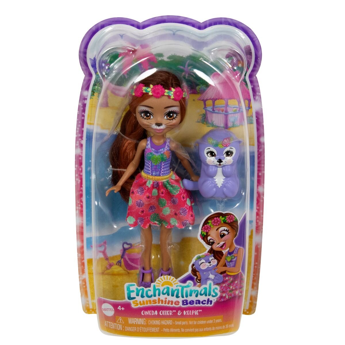 Mattel Enchantimals Oneda Otter und Kelpie