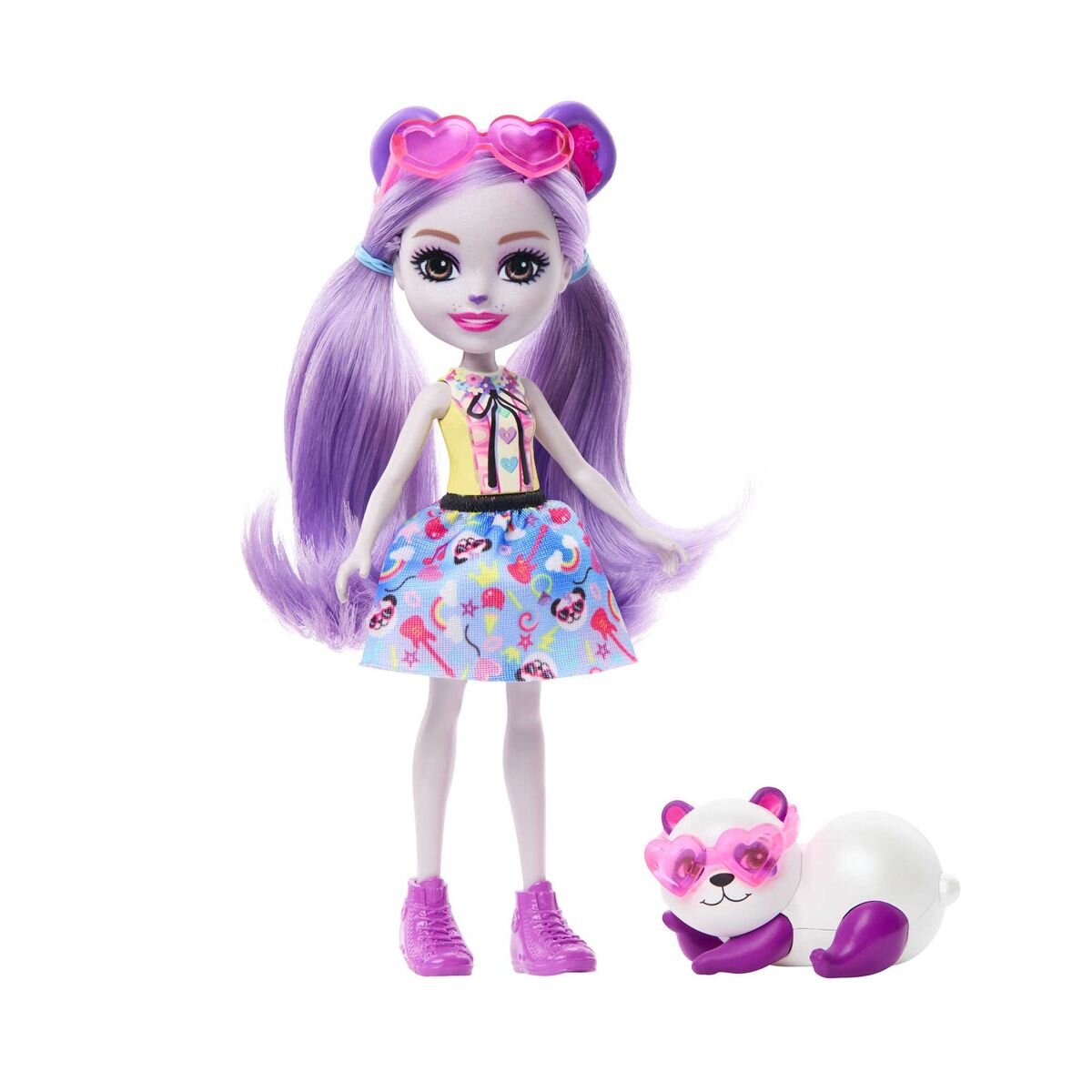 Mattel Enchantimals Purple Panda