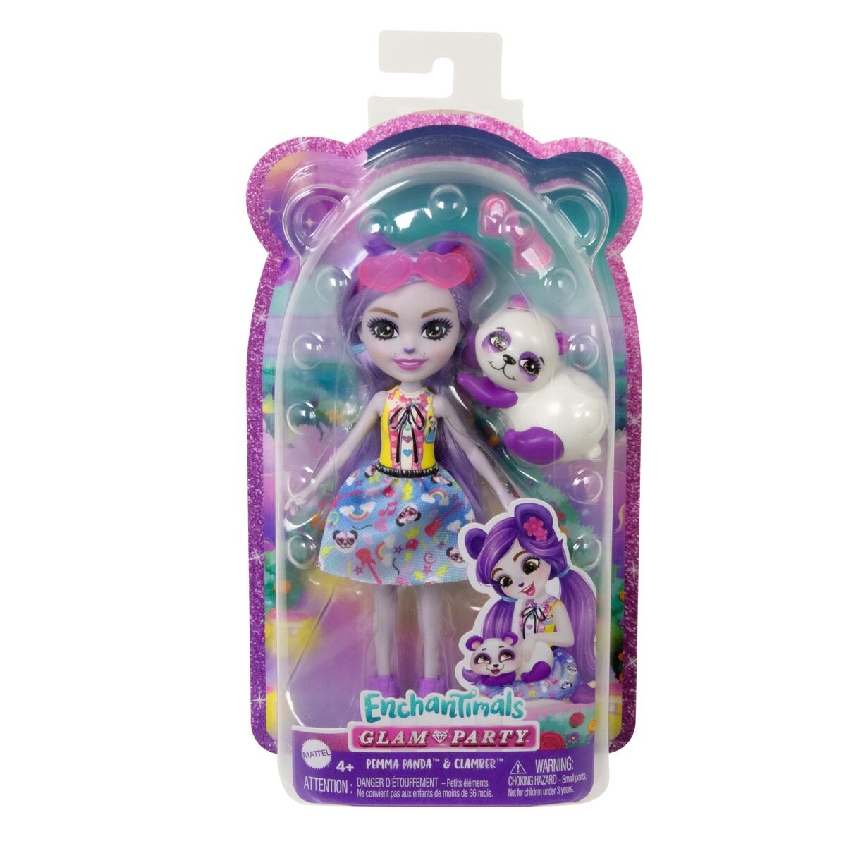 Mattel Enchantimals Purple Panda