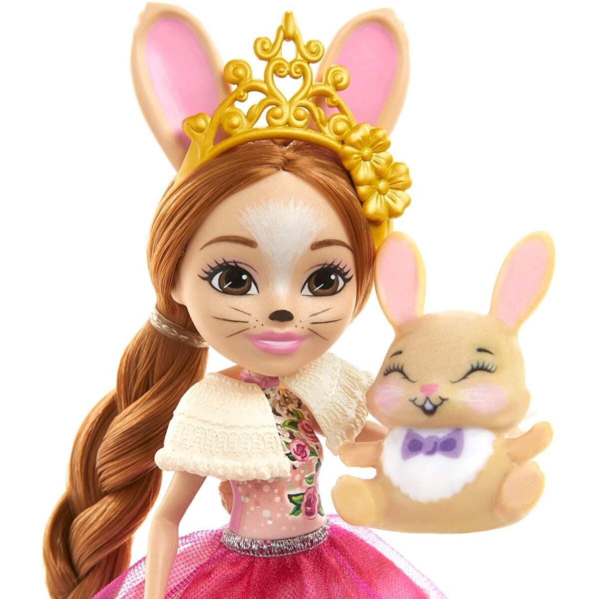 Mattel Enchantimals Royals Brystal Bunny Familie