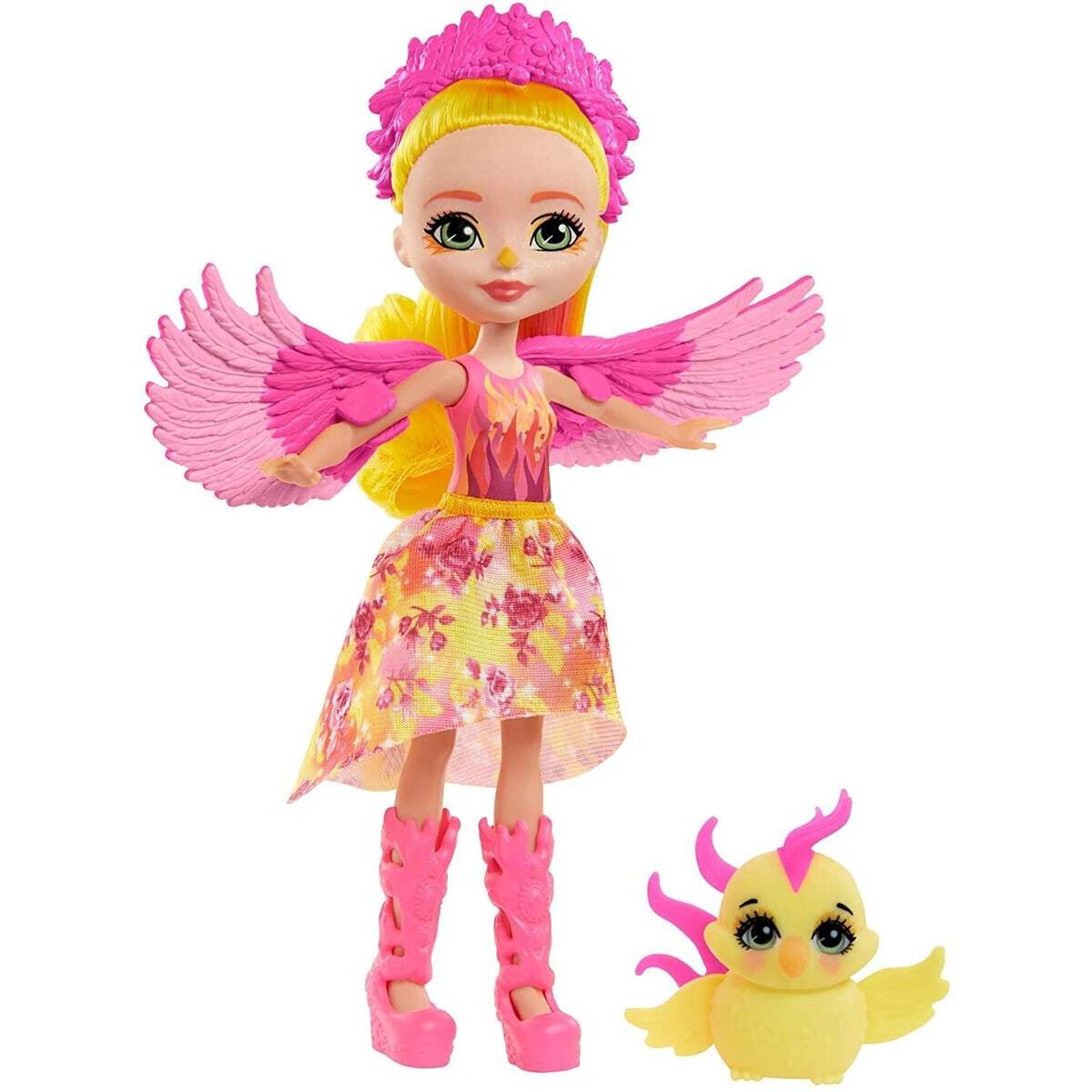 Mattel Enchantimals Royals Falon Phoenix Puppe & Sunrise