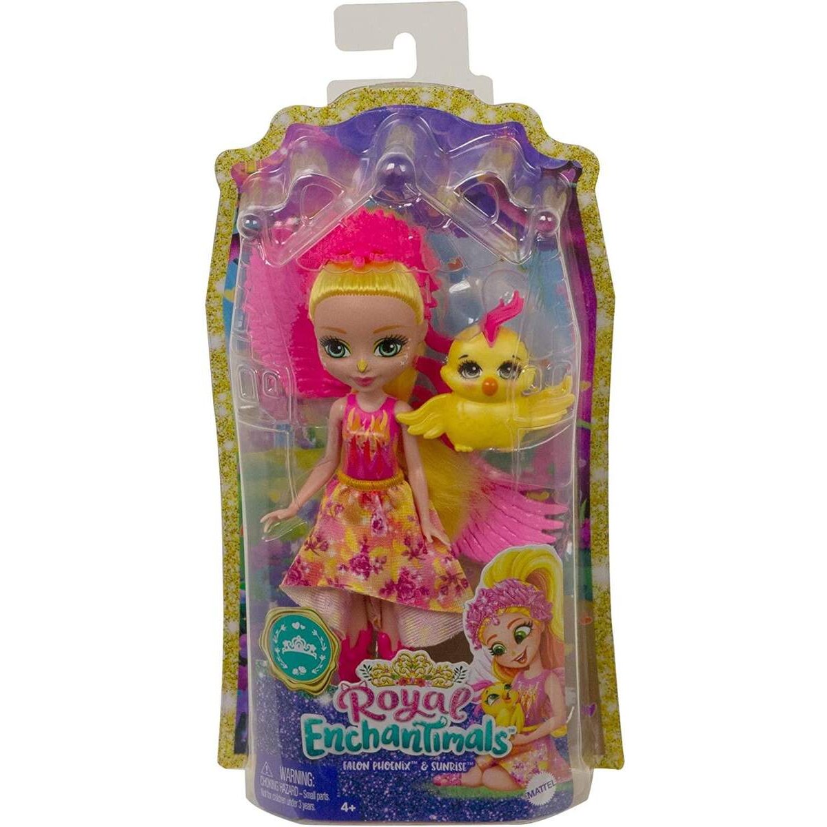 Mattel Enchantimals Royals Falon Phoenix Puppe & Sunrise