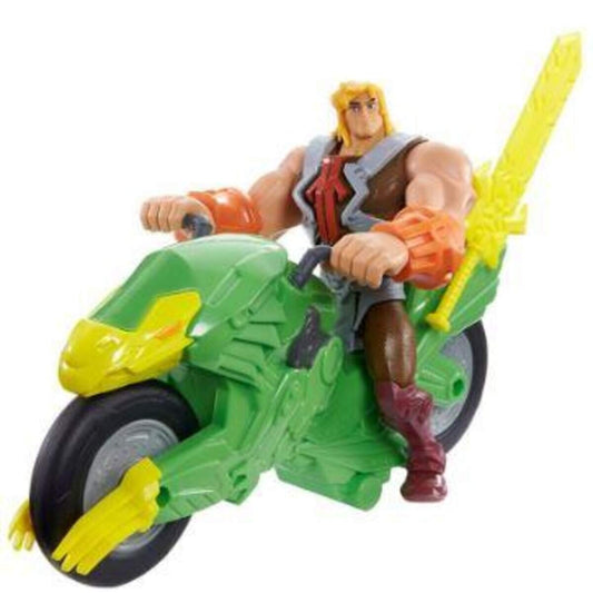 Mattel He-Man and the Masters of the Universe Actionfigur + Fahrzeug, 1 Stück, 3-fach sortiert