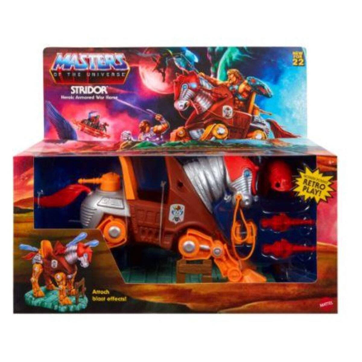 Mattel He-Man and the Masters of the Universe Origins  Actionfigur 18 cm: Stridor