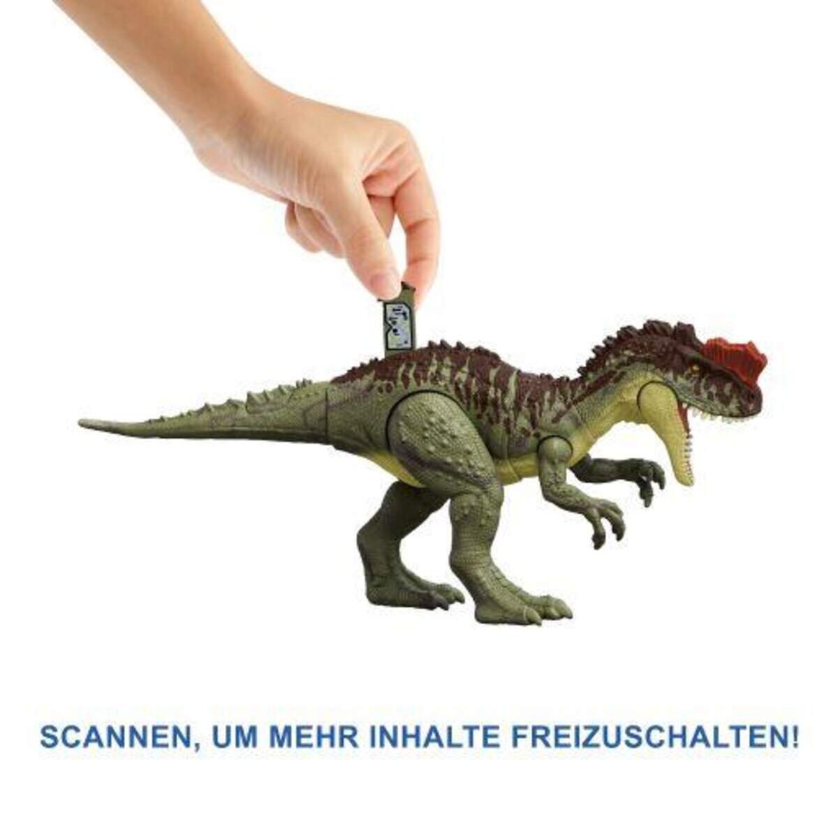 Mattel Jurassic World Massive Action, 1 Stück, 4-fach sortiert