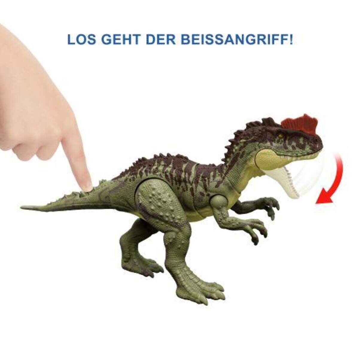 Mattel Jurassic World Massive Action, 1 Stück, 4-fach sortiert