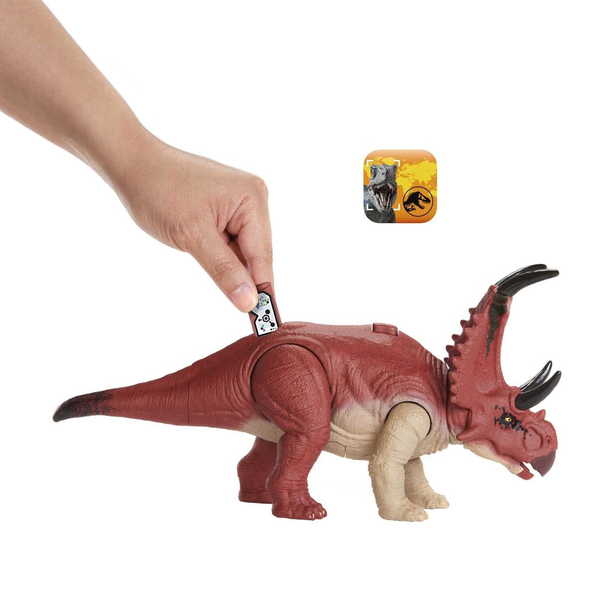 Mattel Jurassic World Wild Roar Diabloceratops