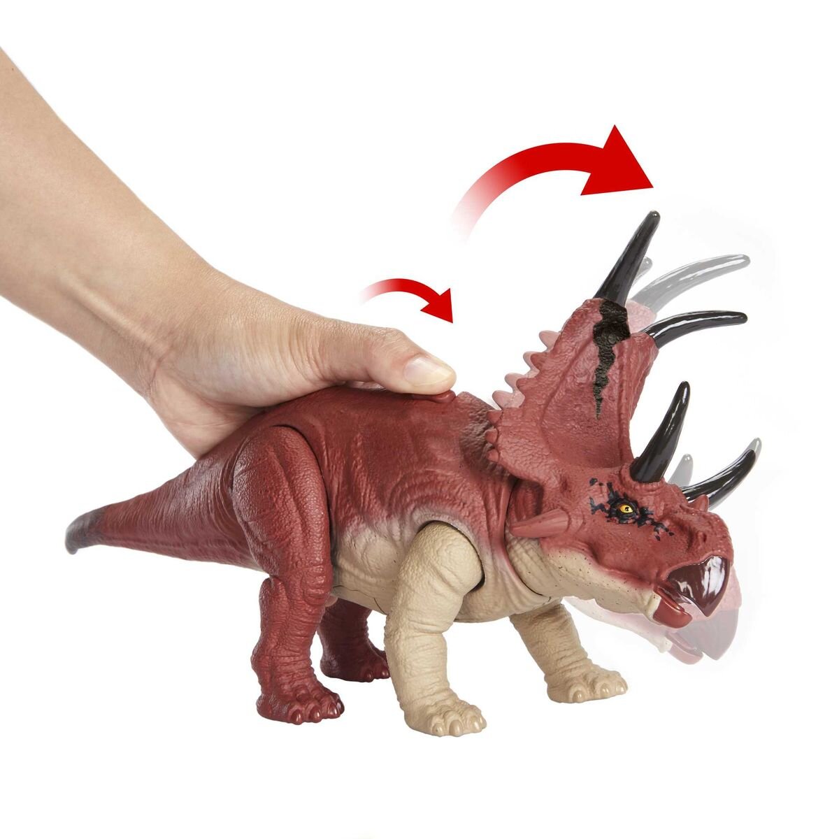 Mattel Jurassic World Wild Roar Diabloceratops
