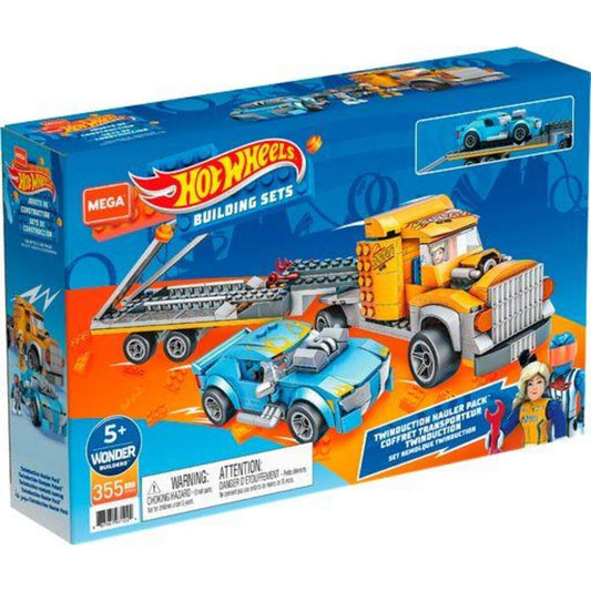 Mattel Mega Construx Hot Wheels Twinduction Hauler Pack