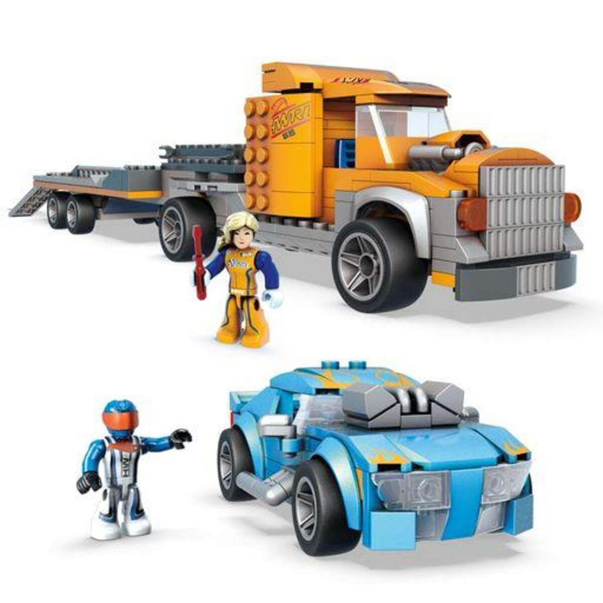 Mattel Mega Construx Hot Wheels Twinduction Hauler Pack