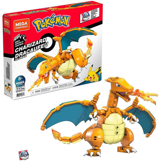 Mattel Mega Construx Pokemon Glurak, 223 Teile