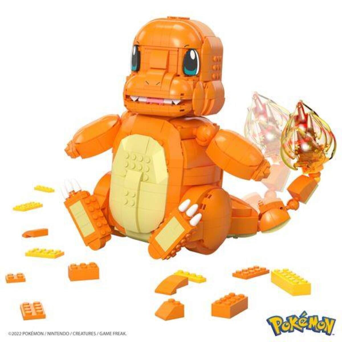 Mattel Mega Construx Pokemon Jumbo Glumanda Collector Figur