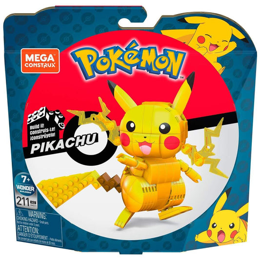 Mattel Mega Construx Pokemon Medium Pikachu