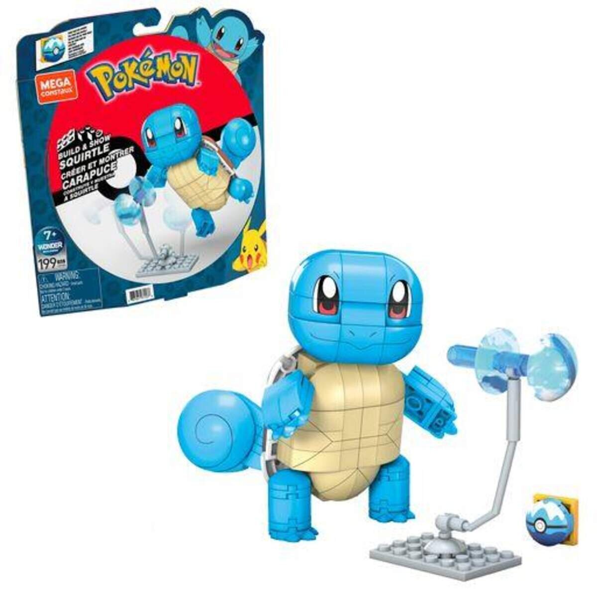 Mattel Mega Construx Pokemon Schiggy