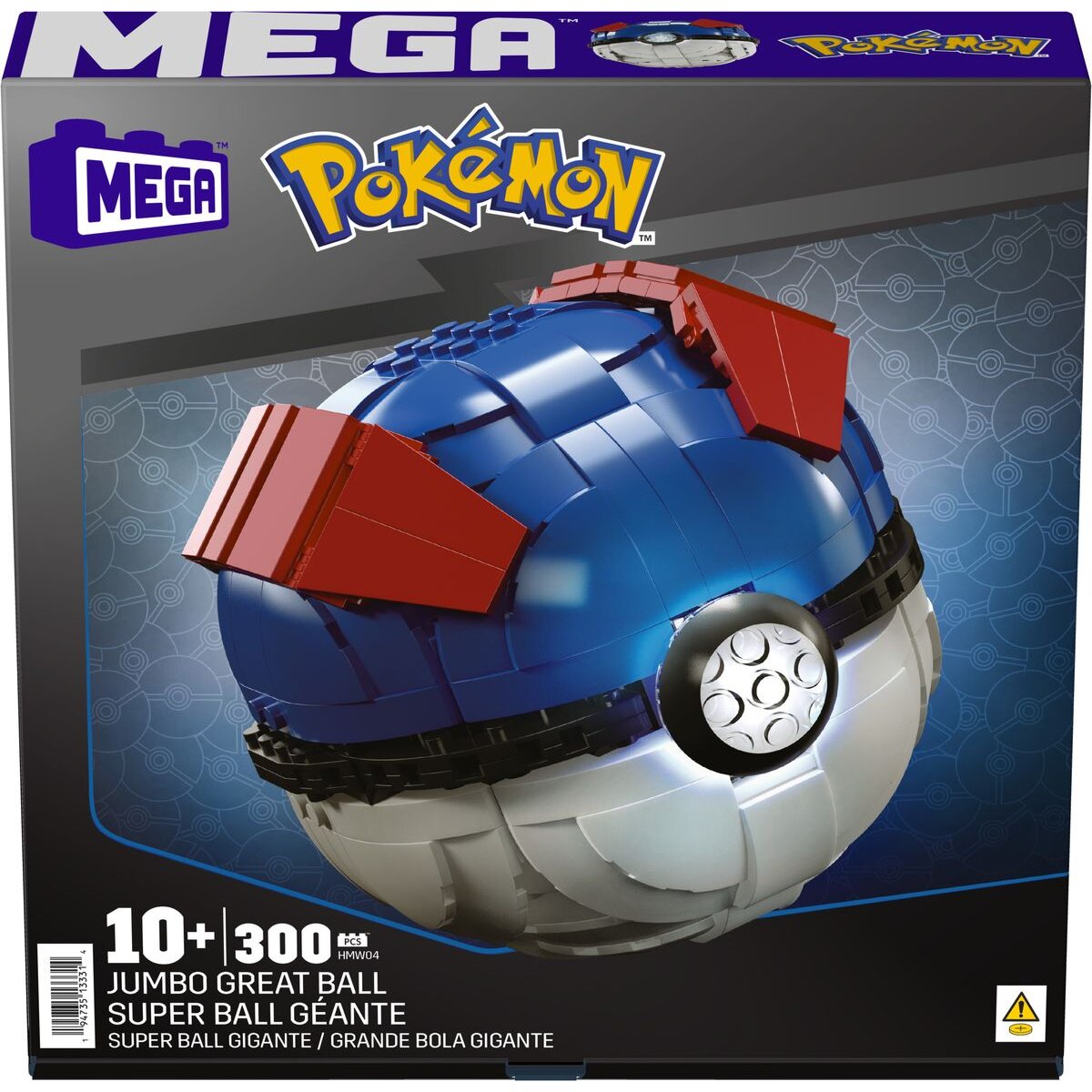 Mattel MEGA Pokémon Jumbo Superball