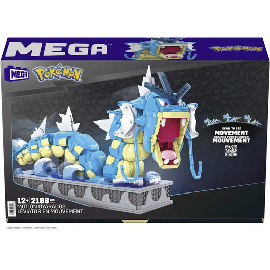 Mattel MEGA Pokemon Motion Garados bewegliches Bauset