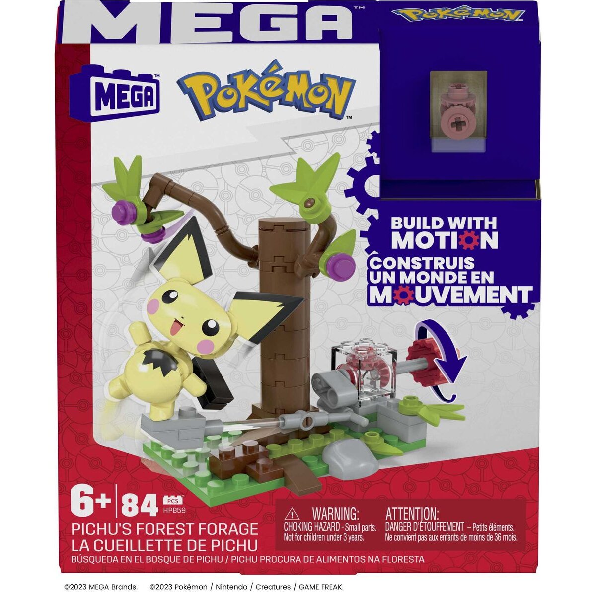 Mattel MEGA Pokémon Pichus Wald-Futtersuche