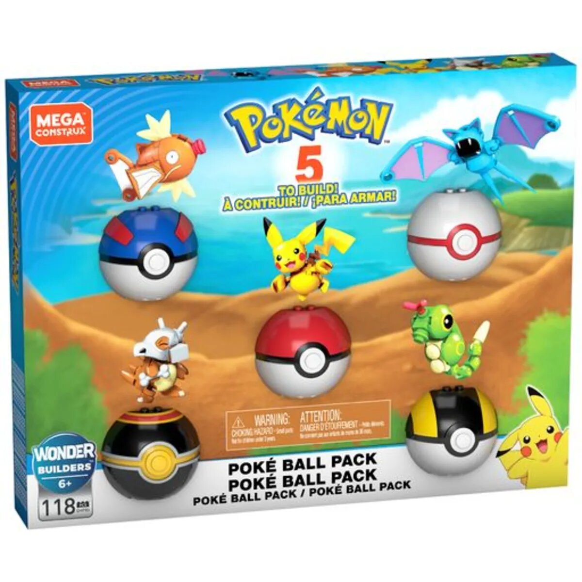 Mattel MEGA Pokemon Poké Ball Pack