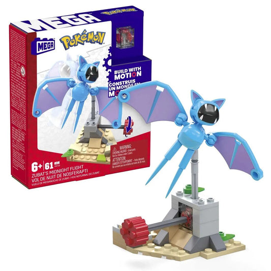 Mattel MEGA Pokemon Zubats Mitternachtsflug