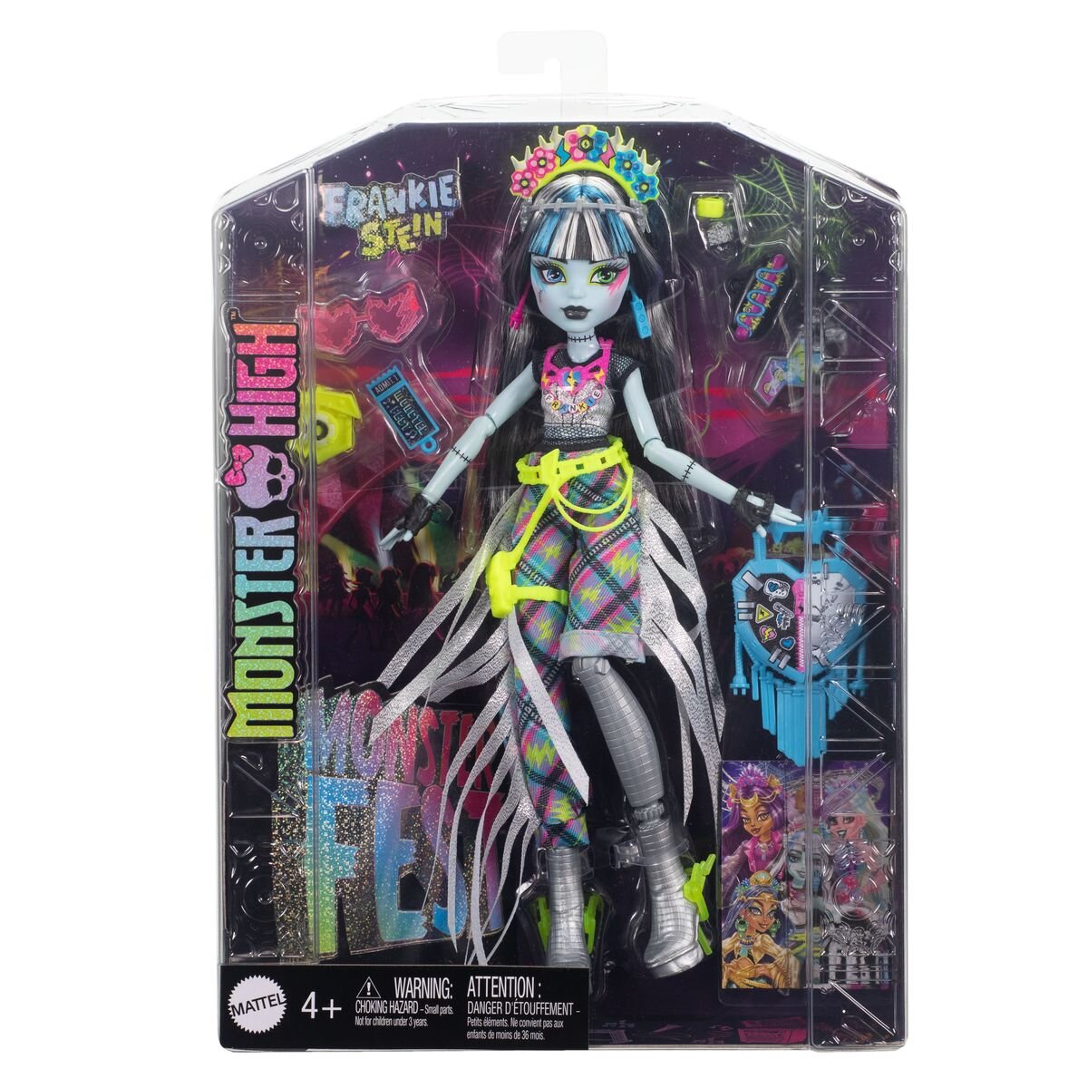 Mattel Monster High Monster Fest Frankie Stein Puppe