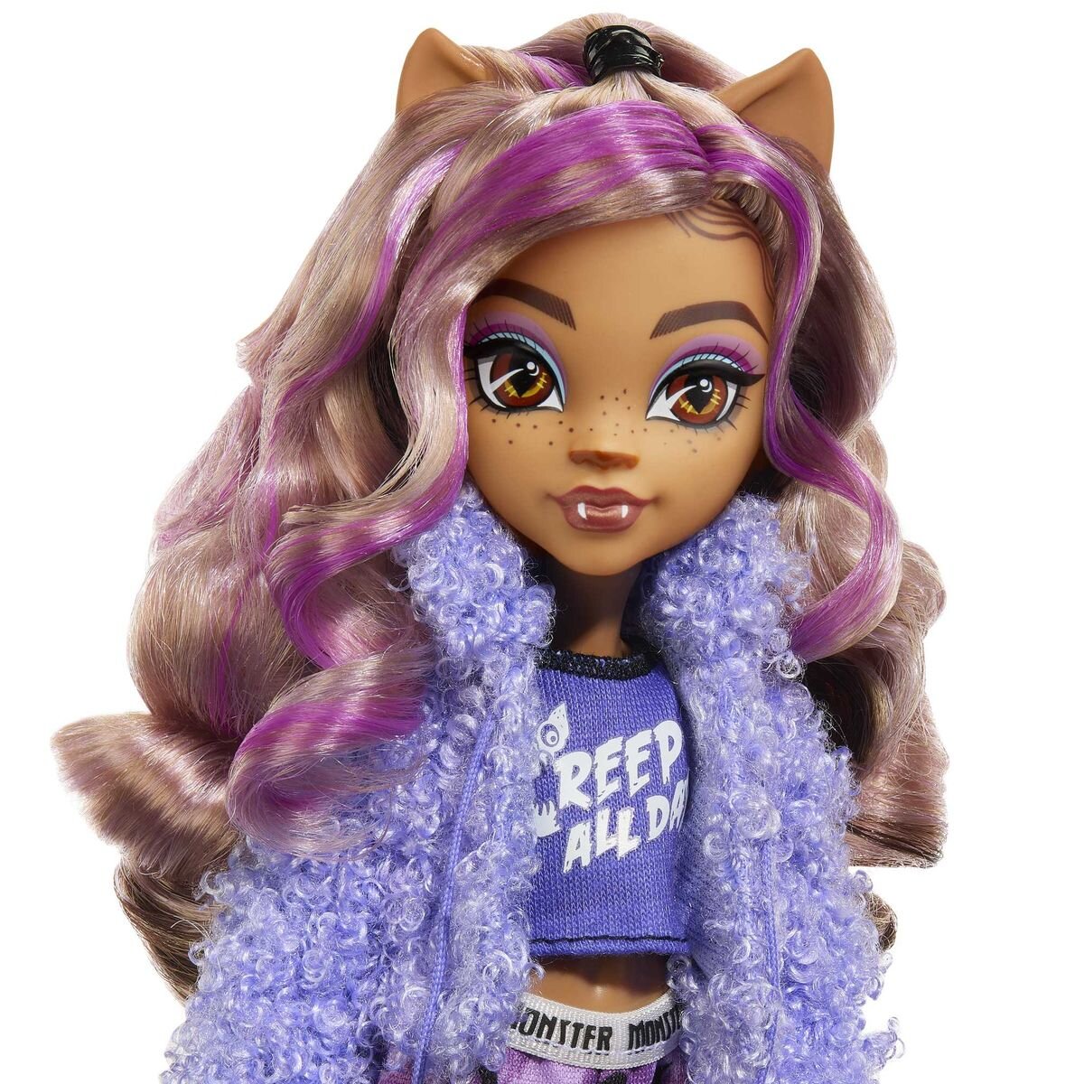 Mattel Monster High Schaurig schöne Pyjamaparty Clawdeen Wolf