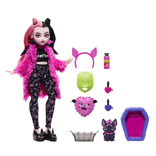 Mattel Monster High Schaurig schöne Pyjamaparty Draculaura