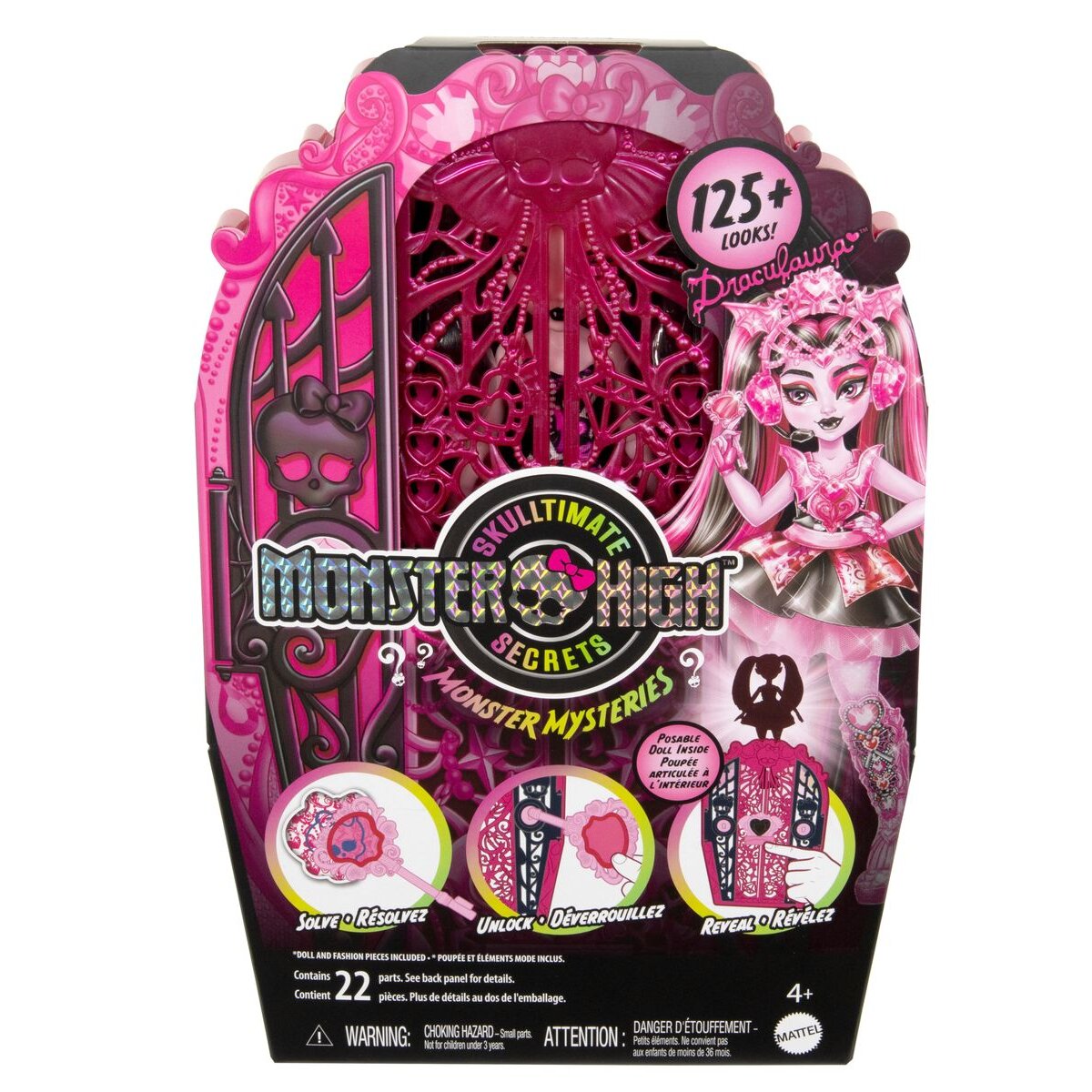 Mattel Monster High Verborgene Schätze Monster Mysteries Draculaura