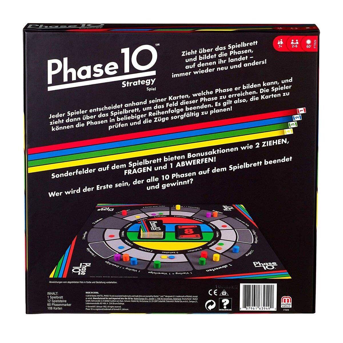 Mattel Phase 10 Strategy