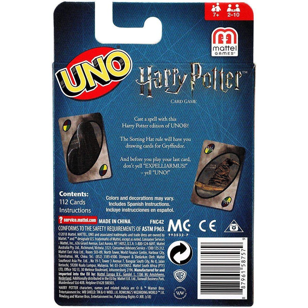 Mattel UNO Harry Potter Edition