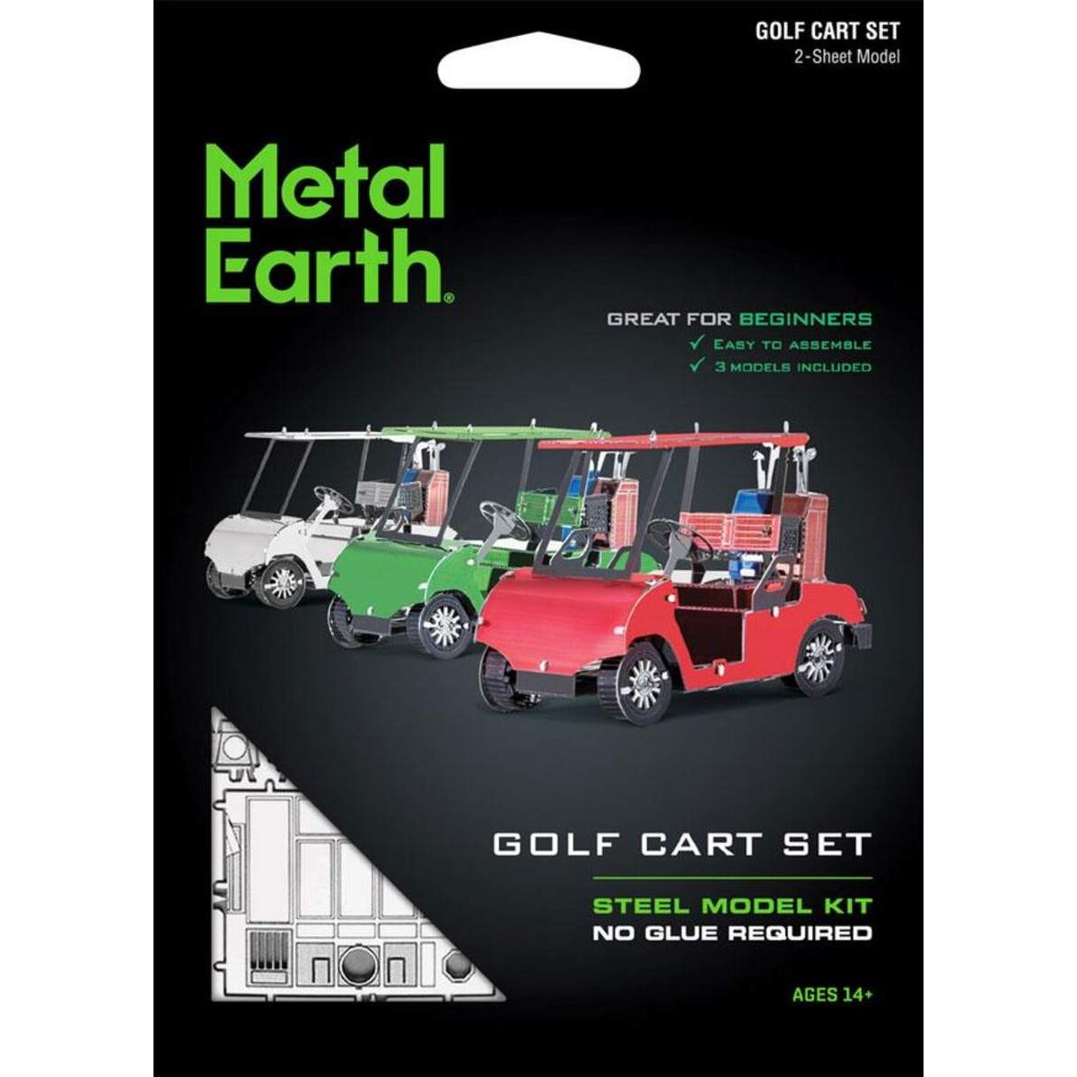 Metal Earth: Golf Cart Set