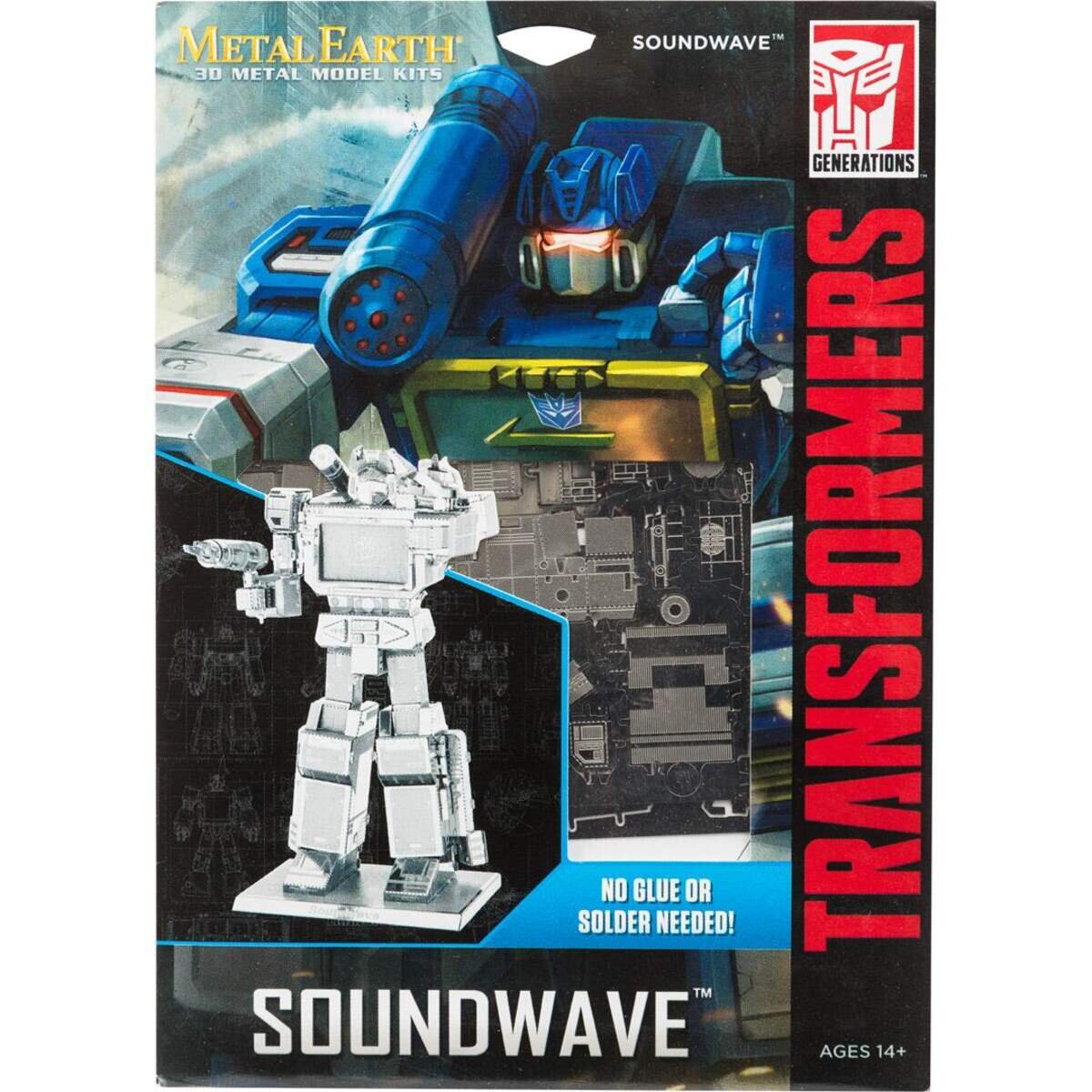 Metal Earth: Transformers Soundwave